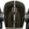 Hogworkz Saddlebag Liners for '24-26 Harley Davidson Road Glide and Street Glide Models (without amplifiers) Select Stitching Color