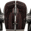 Hogworkz Saddlebag Liners for '24-26 Harley Davidson Road Glide and Street Glide Models (without amplifiers) Select Stitching Color