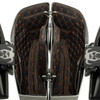 Hogworkz Saddlebag Liners for '24-26 Harley Davidson Road Glide and Street Glide Models (without amplifiers) Select Stitching Color