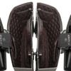 Hogworkz Saddlebag Liners for '23-Up Harley Davidson CVO Road Glide and CVO Street Glide Models with amplifiers (Select Stitching Color)