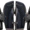 Hogworkz Saddlebag Liners for '23-Up Harley Davidson CVO Road Glide and CVO Street Glide Models with amplifiers (Select Stitching Color)