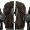 Hogworkz Saddlebag Liners for '23-Up Harley Davidson CVO Road Glide and CVO Street Glide Models with amplifiers (Select Stitching Color)