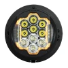 Hogworkz 7" LED Silvertooth Performance Headlight for Harley Davidson Touring, Trike and FLD Switchback