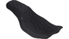 Mustang Low Squareback Seat '24-Up Road Glide, Street Glide and '23-Up CVO FLTRXSE, CVO FLHXSE Models - Double Diamond (Select Stitching Color)