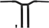 Burly Brand Raked Dominator Handlebars for '49-24 Harley Davidson Models (Select Height and Finish)