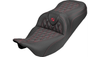 Saddlemen LS Roadsofa Carbon Fiber Seats for '08-25* Harley Davidson Touring Models (Not for '24-Up Street Glide, Road Glide or '23-Up CVO FLTRXSE, CVO FLHXSE Models) - Select Stitching Color