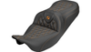 Saddlemen LS Roadsofa Carbon Fiber Seats for '08-25* Harley Davidson Touring Models (Not for '24-Up Street Glide, Road Glide or '23-Up CVO FLTRXSE, CVO FLHXSE Models) - Select Stitching Color