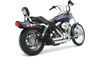 Vance & Hines  Shortshots Staggered Exhaust System for '91-05 Harley Davidson Dyna Models - Chrome