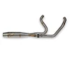 Sawicki Mid Length Intimidator 2 into 1 Exhaust for '17-26 Harley Davidson M8 FLT Models (Select Finish)