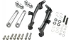 Ciro Adjustable Frame Mounted Highway Peg Mount Kit for '09-Up Harley Davidson Touring and Trike - Standard or Extended (Select Finish)