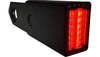 Custom Dynamics High-Output LED Rear Strut Turn Signals for '00-17 Harley Davidson Dyna Models - Textured Black