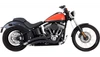 Vance & Hines 2-into-2 Big Radius Exhaust System for '86-09 Harley Davidson Softail Models - Matte Black