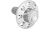 Arlen Ness Titanium Seat Bolts for Harley Davidson Models - 1/4"-20 (Select Style and Finish)