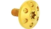 Arlen Ness Titanium Seat Bolts for Harley Davidson Models - 1/4"-20 (Select Style and Finish)