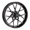 Arlen Ness Spoken Forged Wheel for Harley Davidson - Black Rim/Black Spokes - 21x3.5