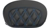 Saddlemen Mini Contour Sissy Bar Pad for Harley Davidson Models (w/ three hole mount Sissy Bars) Select Stitching Color