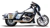 Bassani Competition 2 Exhaust System for '17-26 Harley Davidson Touring Models (Not for '23-'24 FLHXSE/FLTRXSE & '24 FLHX/FLTRX) Stainless Steel