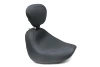Mustang Wide Tripper Solo with Driver Backrest for '18-23 Harley Davidson Fat Bob
