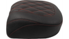 Mustang Wide Tripper Passenger Seat for '24-25 Harley Davidson Touring and '23-25 CVO FLHXSE, CVO FLTRXSE Models - Double Diamond (Select Stitching Color)