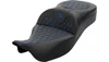 Saddlemen Roadsofa King Extended Reach Seats (without driver backrest) for '08-25* Harley Davidson Touring Models (Select Stitching) 