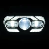 Hogworkz Black LED Headlight for '18-25 Harley Davidson Fat Bob Models