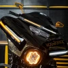 Hogworkz Lumipro LED Windshield Trim for '14-24 Harley Davidson FLH Touring and '14-25 TriGlide Models (Select Finish)
