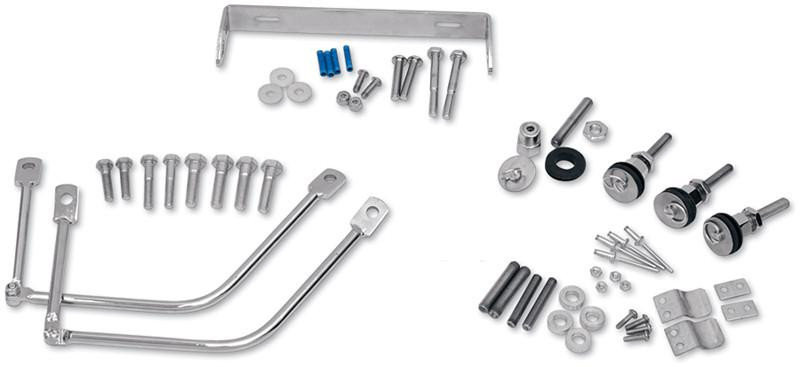 Saddlemen S4 Quick-Disconnect Saddlebag Mounting Kit for FXST/FLST