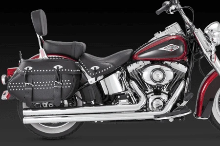 Vance & Hines Big Shots Long for Harley Davidson Softails '12-17