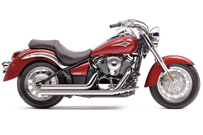 Cobra Speedster Shorts Exhaust w/ PowerPort for Vulcan 900/LT '06