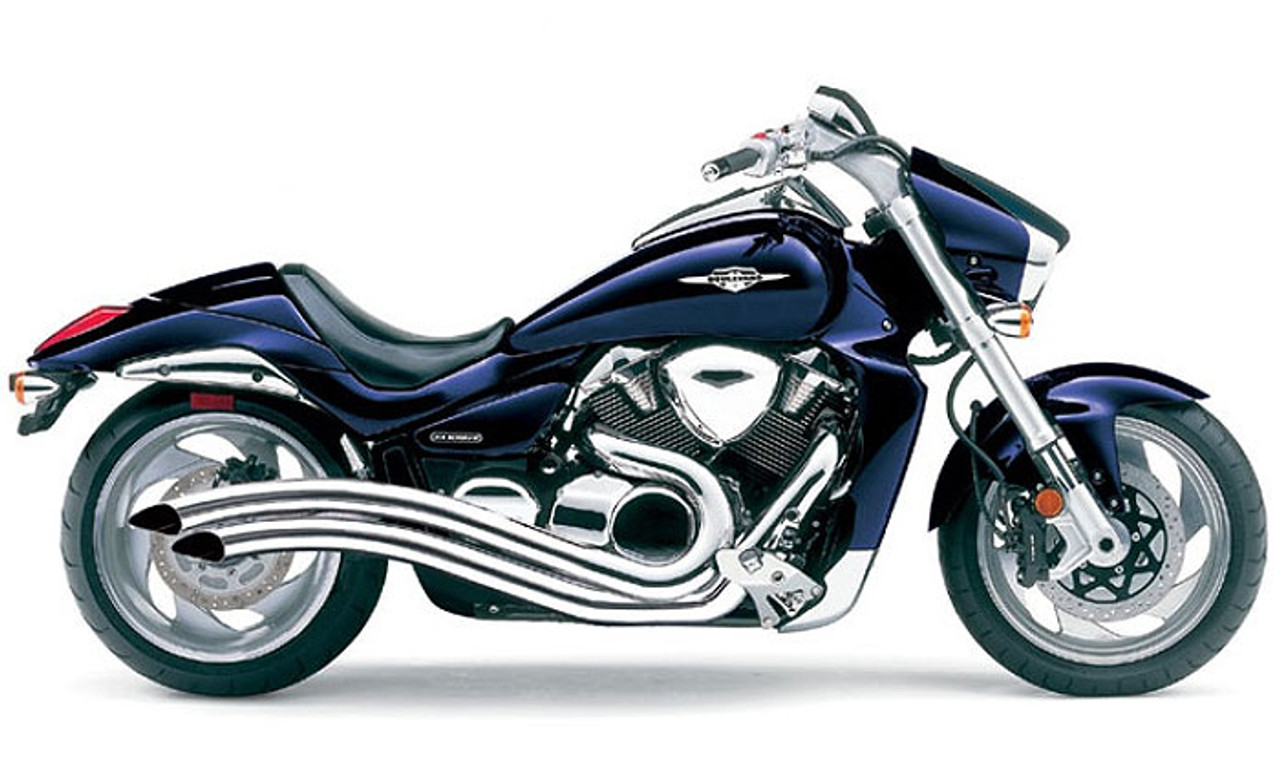 Cobra Swept Exhaust for Suzuki M109R Boulevard '06-14 Chrome