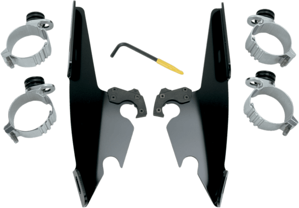 Memphis Shades Fats/Slim Windshield Quick Change Mounting Kit for