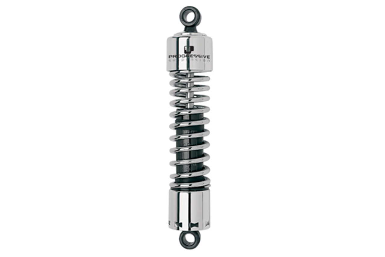 Progressive Suspension Heavy Duty 412 Series Shocks 13 Inch Long for '04-Up  XL -Chrome