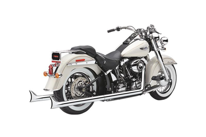 Cobra Bad Hombre Dual Exhaust System with Fishtail Tips for '12-17