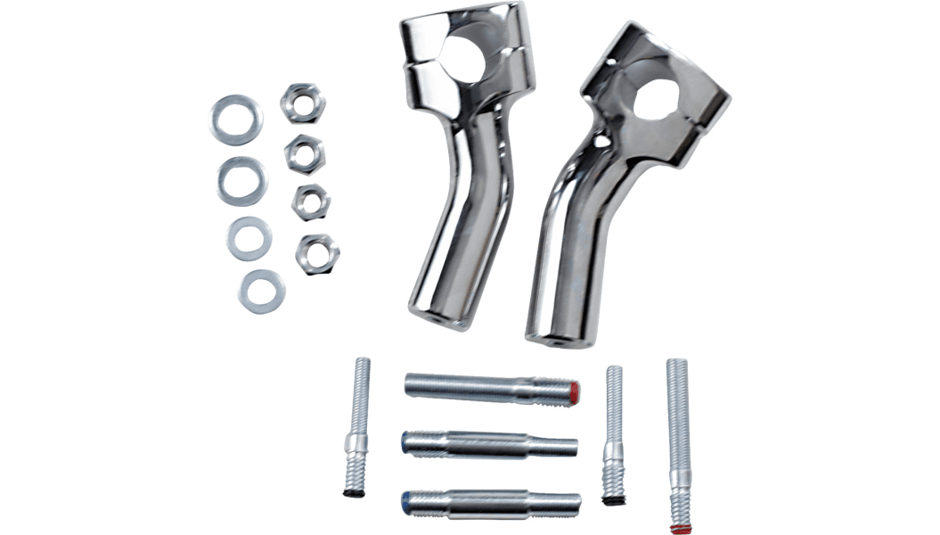 Baron Custom 4 Inch Kickback Risers for Metric Cruisers | West End