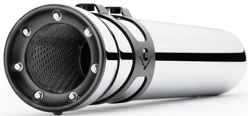 Cobra Race Pro 4-inch Slip-On Mufflers for '17-Up Harley Davidson