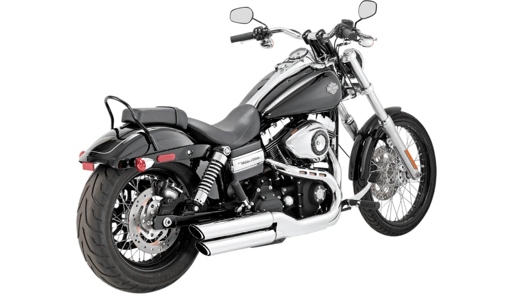 Vance & Hines Twin Slash 3 inch Slip-Ons for Harley Davidson '10