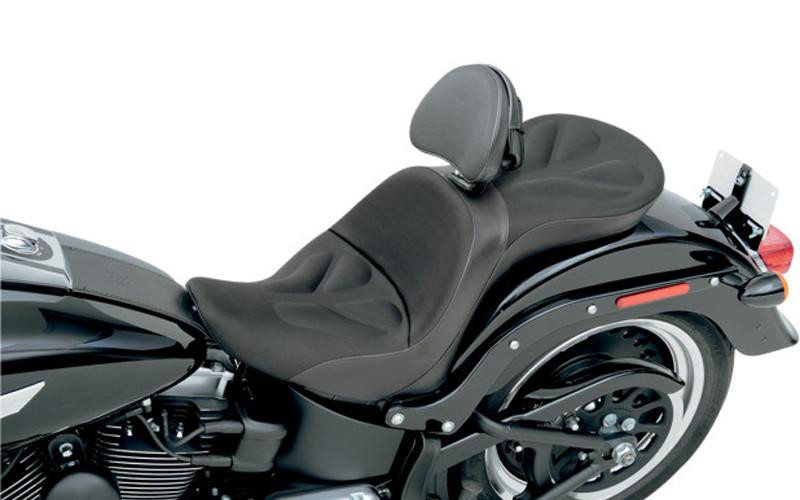Seat Explorer Saddlemen FLSTC Harley Backrest Special 2006-2017