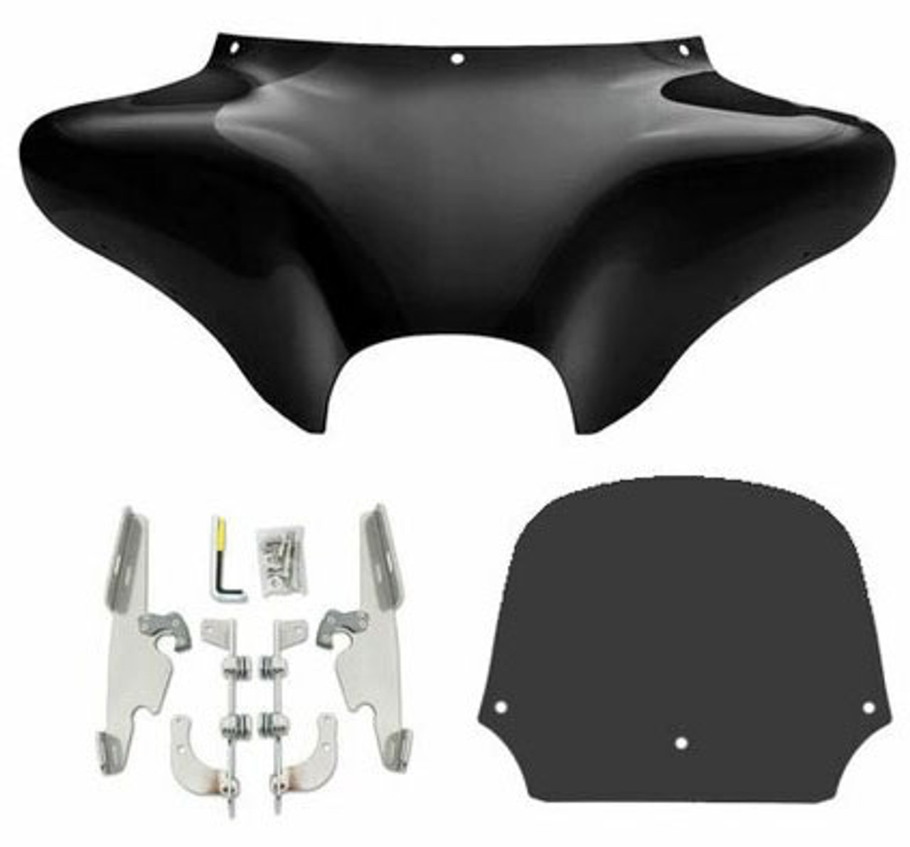 Memphis Shades Complete Batwing Fairing Package for Yamaha V-Star 1300 ...