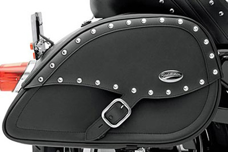 Saddlemen RigidMount SpecificFit Teardrop Saddlebags for Vulcan 900