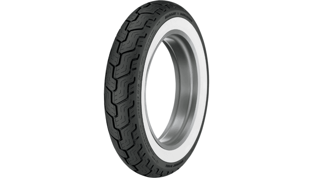 Dunlop Harley Davidson D402 Tires REAR-MT90B16WWW 74H Whitewall