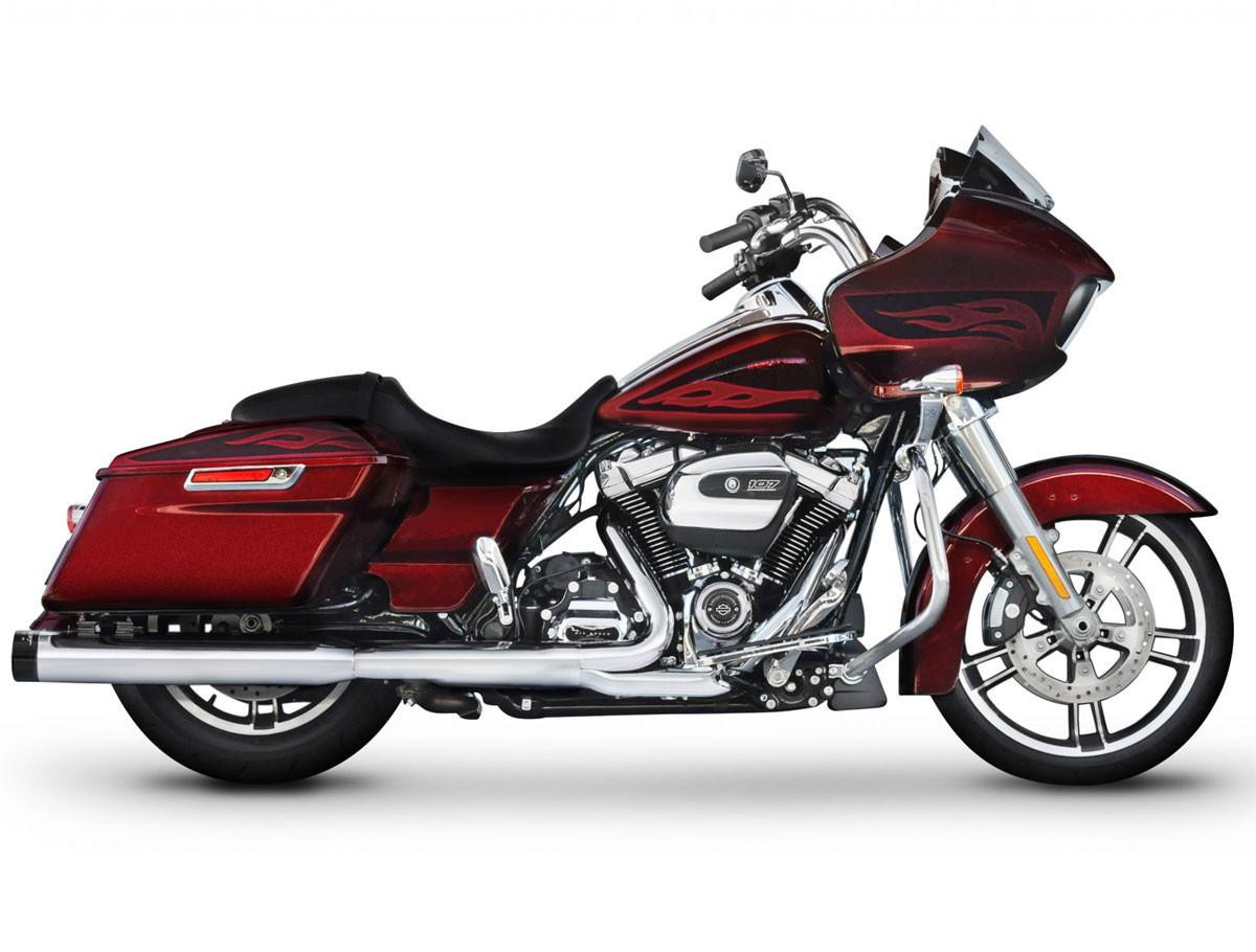 Rinehart Racing マフラー ハーレー Rinehart Racing 4 inch Slip On Mufflers for '17-Up Harley Davidson