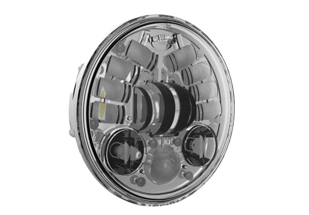 J.W. Speaker 0553701 5.75in. LED Adaptive Headlights - Chrome 最高