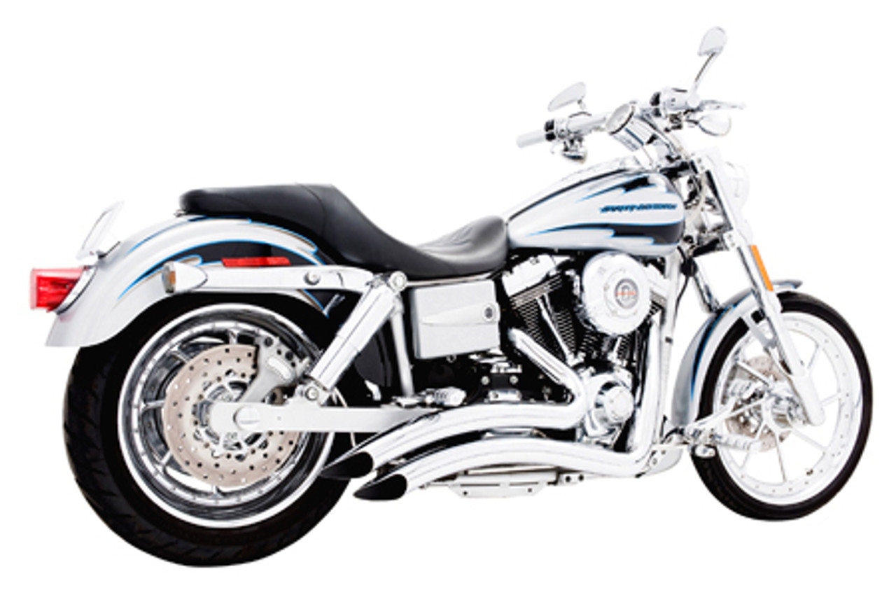 Freedom Performance Exhaust Sharp Curve Radius for Dyna '06-17