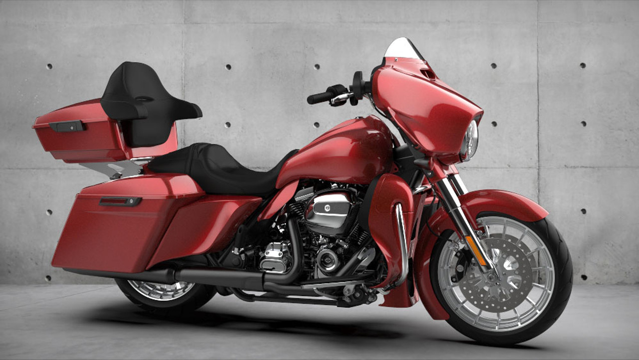 color matched harley tour pack