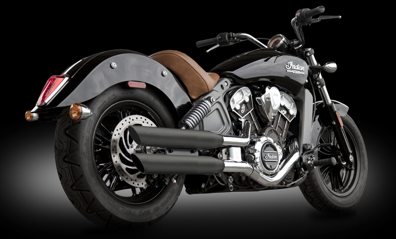 slip on exhaust indian scout bobber