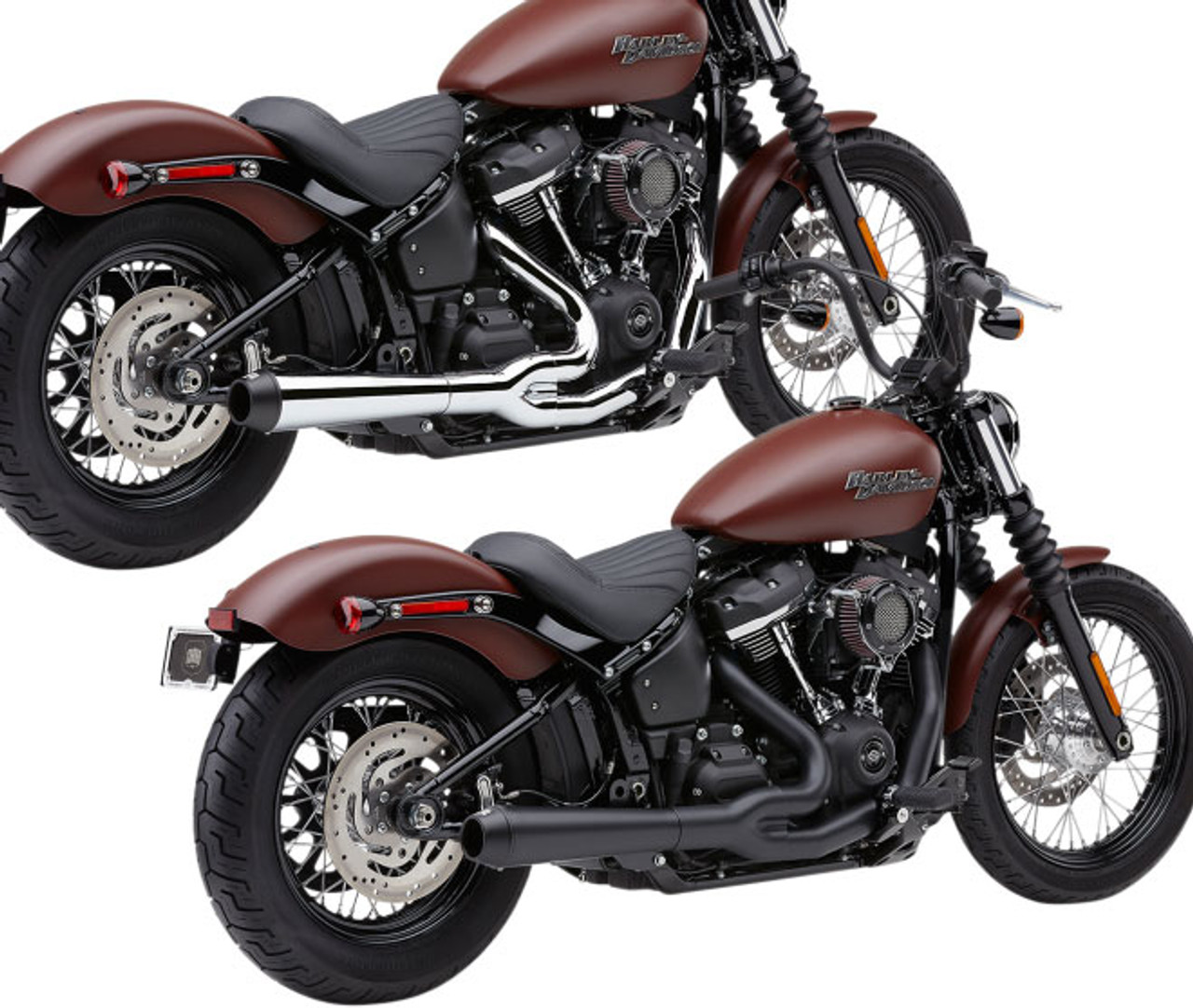 softail slim 2 into 1 exhaust