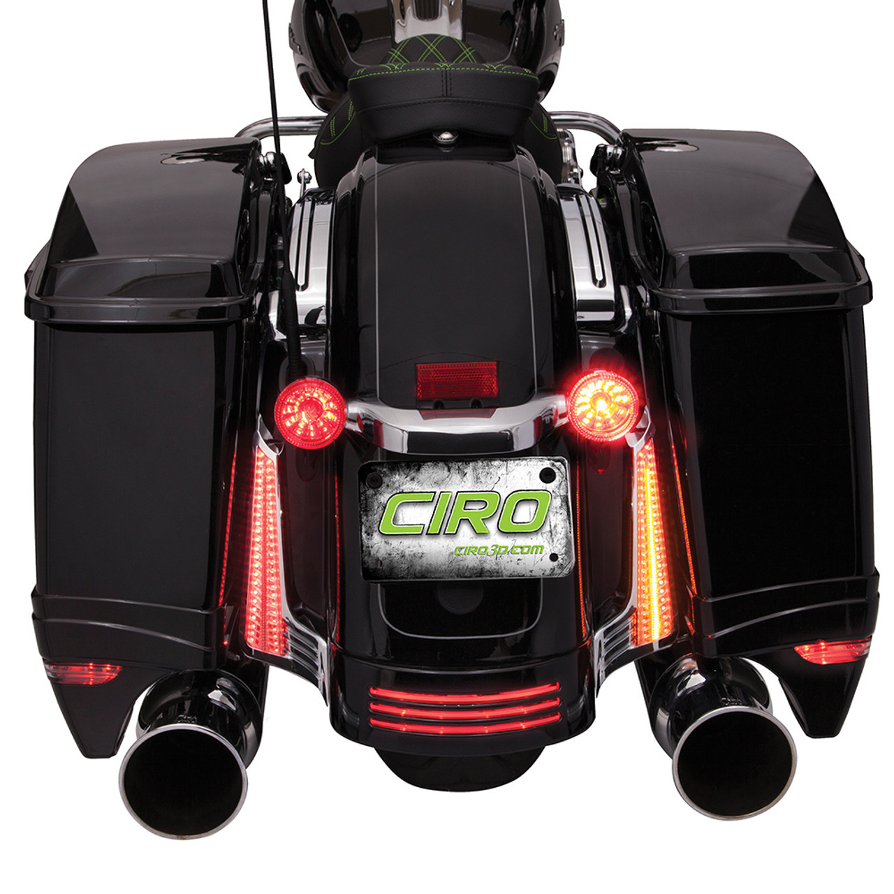 Ciro Filler Panel Lights for '14-Up Road Glide Custom/Special