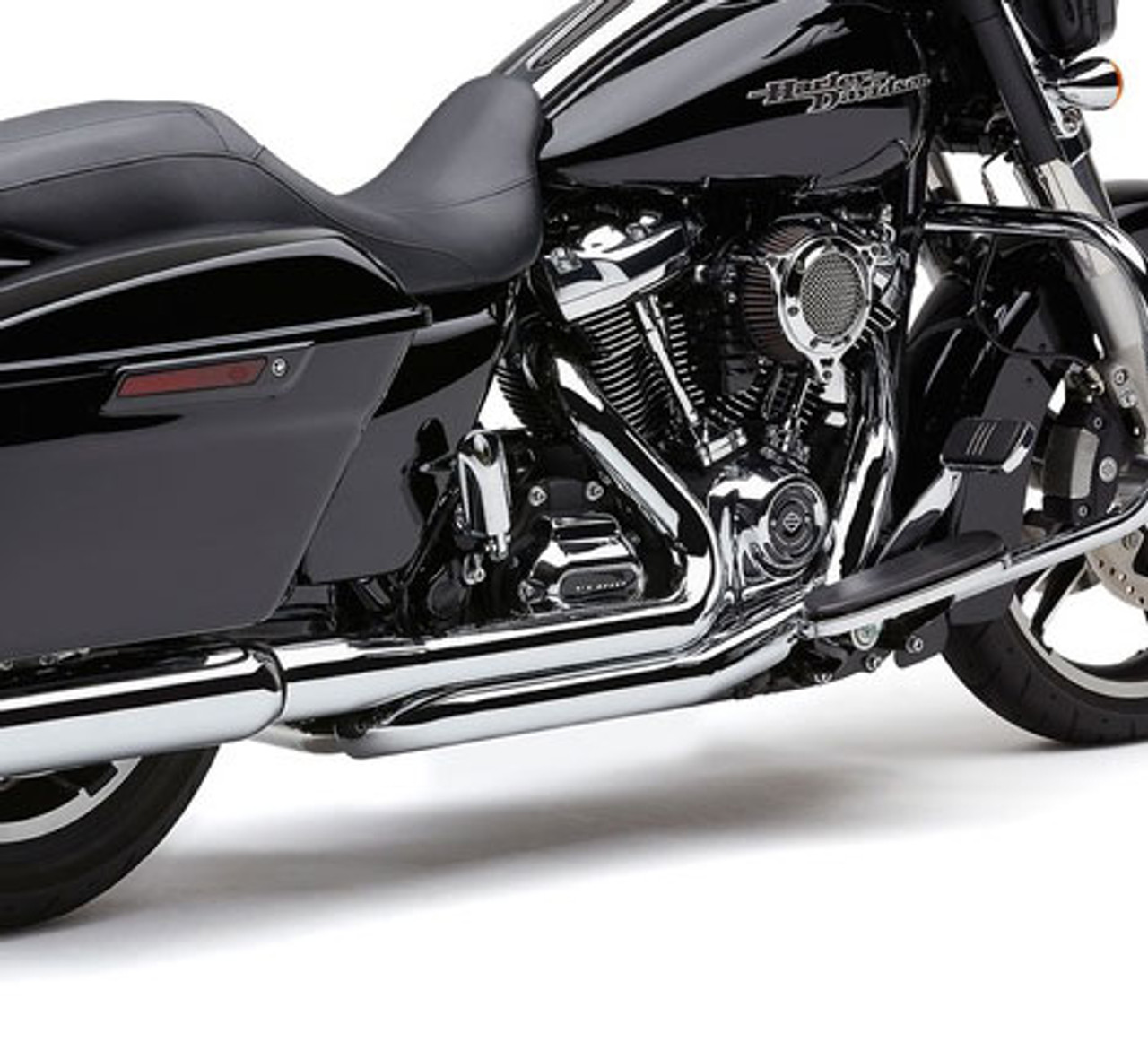 dual exhaust for harley softail