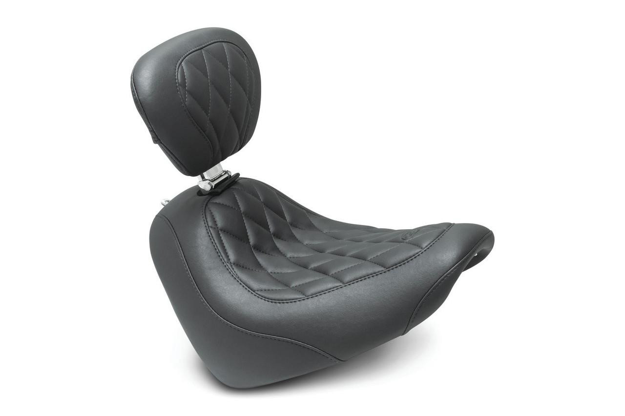 Mustang Wide Tripper Solo Seat with Driver Backrest | West End