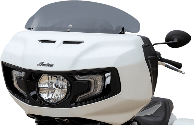 Klock Werks 8 inch Flair Windshield for '20 Indian Challenger